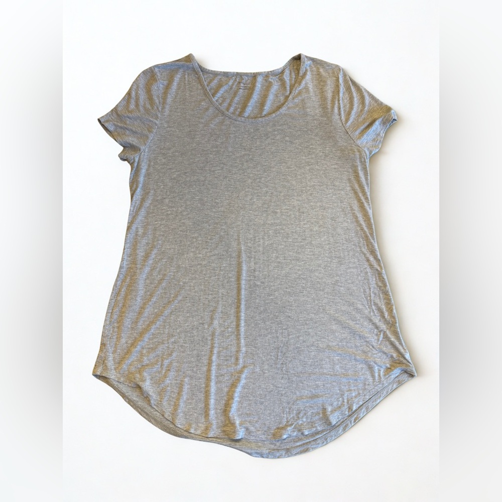Daily Ritual Tunic Length T-Shirt Grey Women’s XL Basic Normcore Minimalist